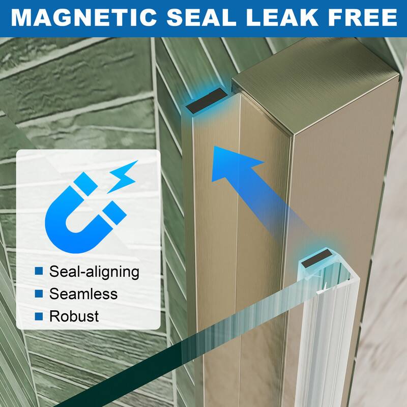 MAGNETIC SEAL LEAK FREE

- Seal-aligning
- Seamless
- Robust
