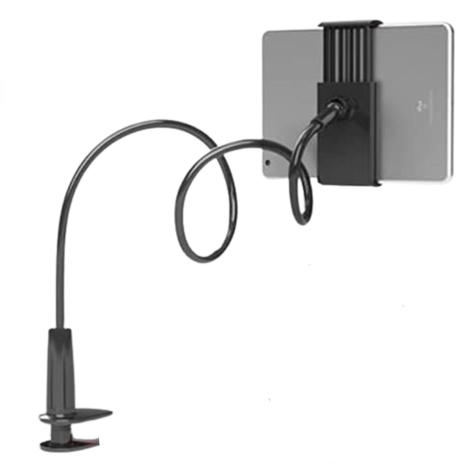 Stock Preferred - Flexible Lazy Bracket Mobile Phone Holder Stand - Black