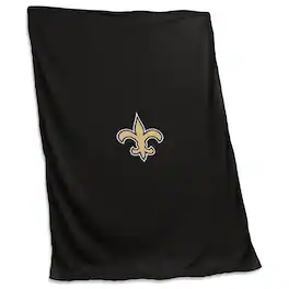 Logo Brands - New Orleans Saints 54'' x 84'' Sweatshirt Blanket - Multicolor