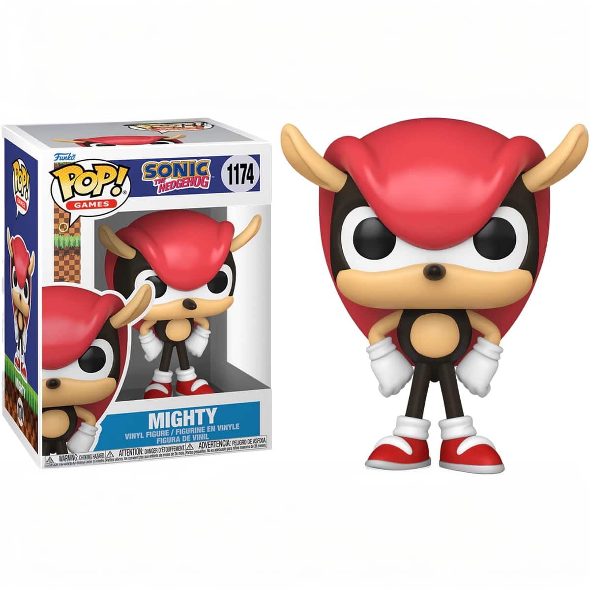 Funko - Sonic the Hedgehog: Mighty - Red