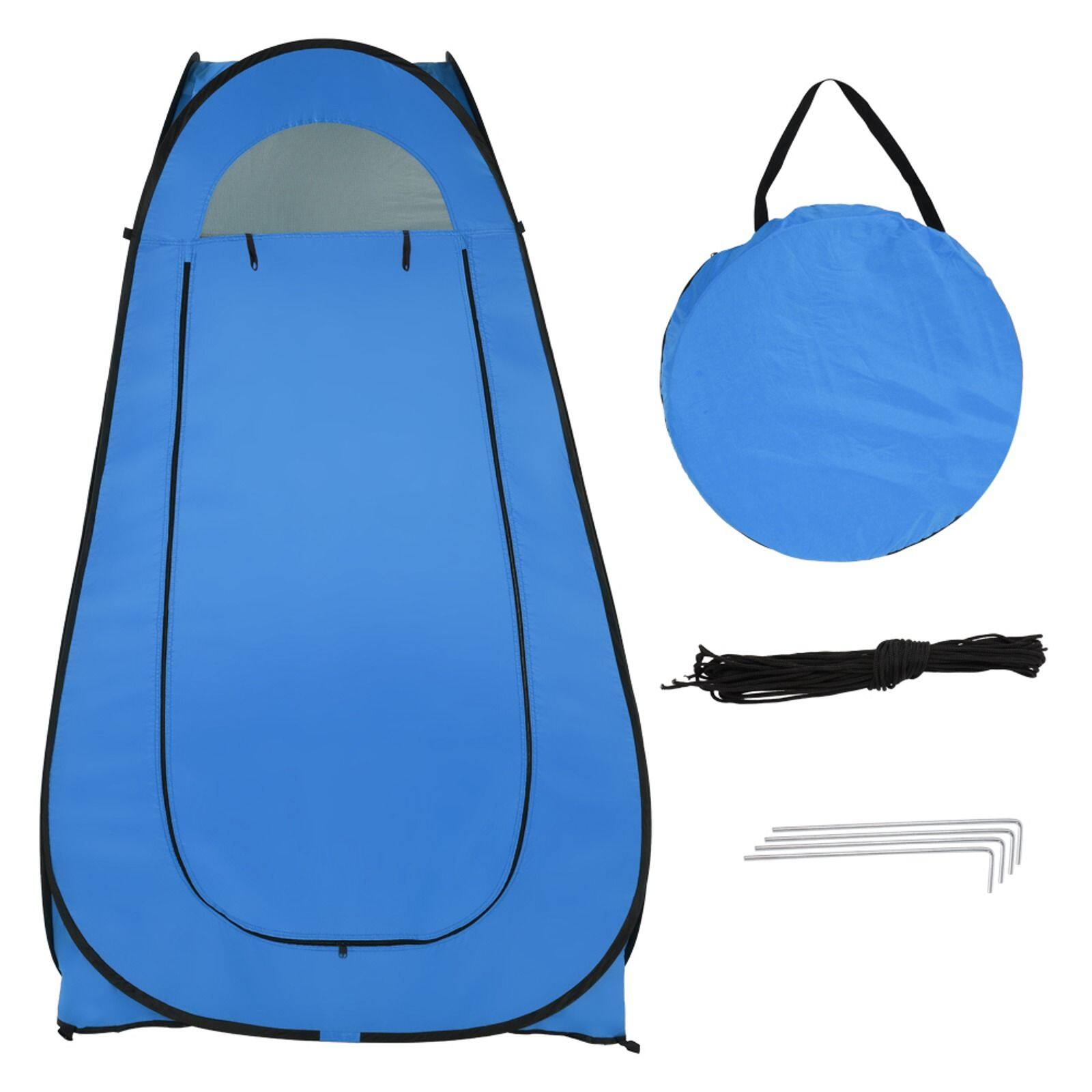 Alt View 2. Loheer - Loheer Pop Up Privacy Tent Portable Changing Room Quick Setup Camping Shower Shelter Waterproof - Army Green.