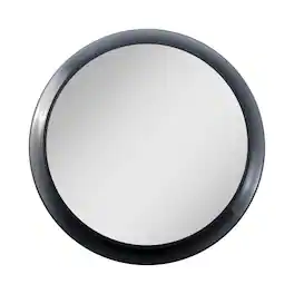 Zadro - Traveling Wall Mounted Shower Mirror with 5X Magnification & Suction Cups - Black