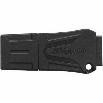 Alt View 2. Verbatim - Verbatim 64GB ToughMAX USB Flash Drive - 64 GB - USB 2.0 - Black - Lifetime Warranty - 1 Each - Black.