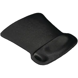 Allsop - 30191 Ergoprene Gel Mouse Pad With Wrist Rest - Black
