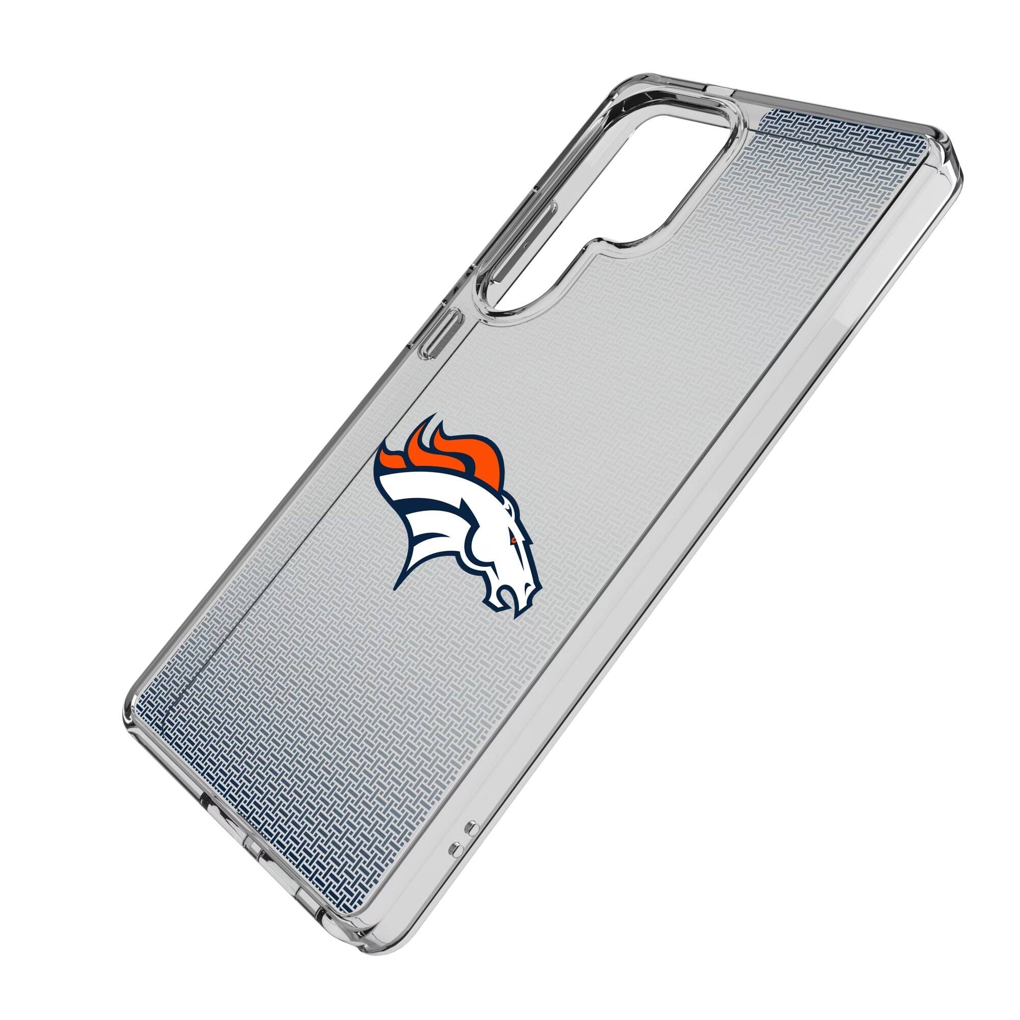 Alt View 1. Keyscaper - Linen Logo Galaxy Clear Case - S22 - Multicolor.