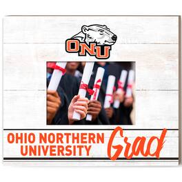 Jardine - Ohio Northern Polar Bears 13.5" x 11.5" Grad Frame - White