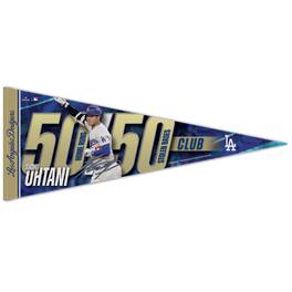 Fanatics - Shohei Ohtani Los Angeles Dodgers 50/50 Club 12" x 30" Premium Pennant - Multicolor