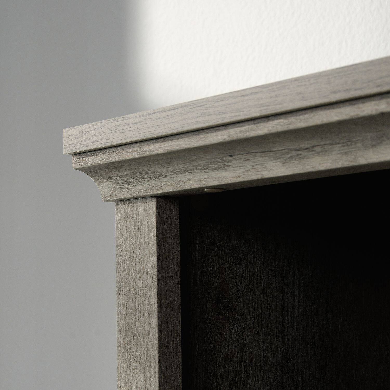 Alt View 4. Sauder - Sauder Miscellaneous Storage Library Mystic Oak finish - Mystic Oak.