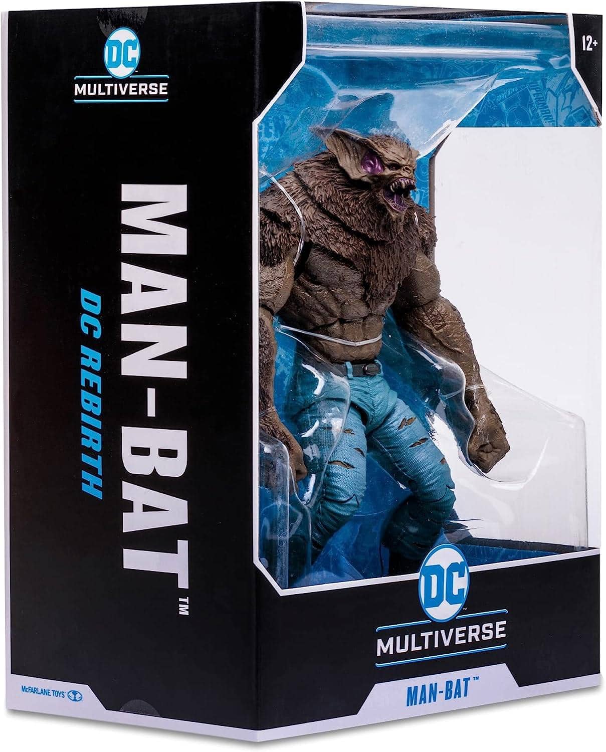 McFarlane Toys DC Megafig 9 Inch Action Figure | Man Bat Brown
