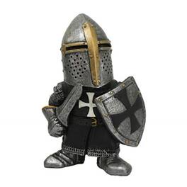 Pacific Trading - Medieval Times Crusader Helmet Knight Small Collectible Figurine 4.5 inch