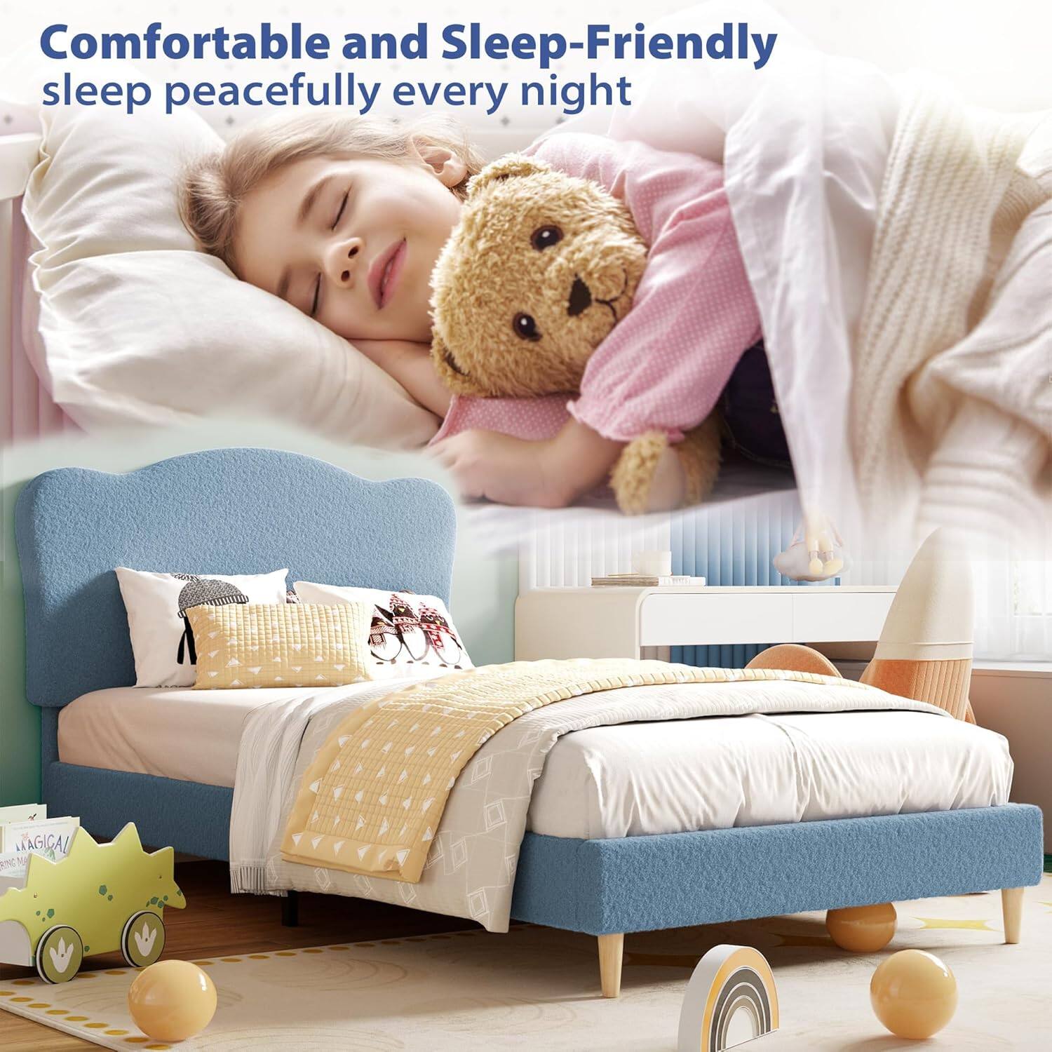 Comfortable and Sleep-Friendly  
sleep peacefully every night