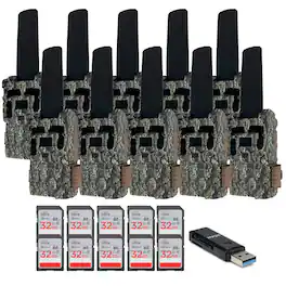Browning Trail Cameras - Browning Trail Camera Defender Wireless Pro Scout Max HD-DV with Accessories