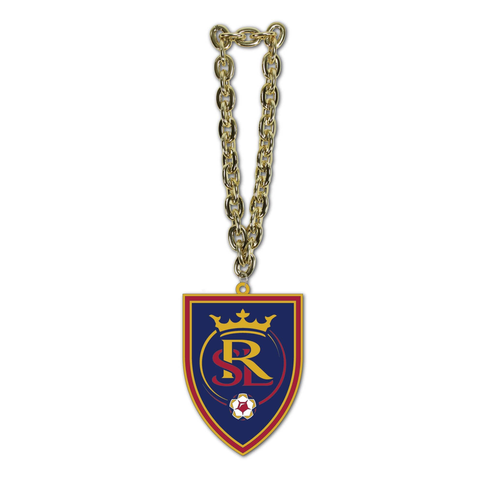 MOJO - Real Salt Lake Team Logo Fan Chain Necklace - Red