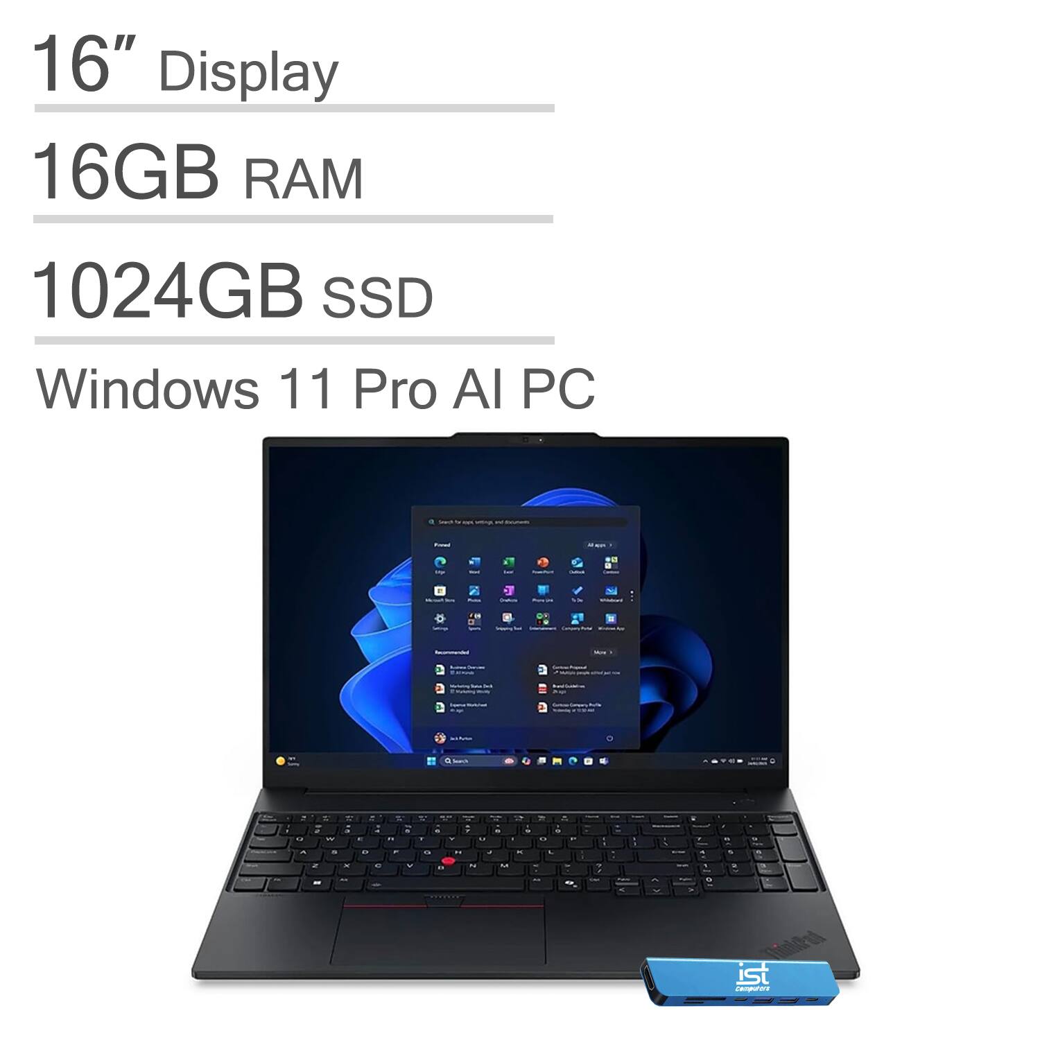 Lenovo Upgraded ThinkPad L16 16