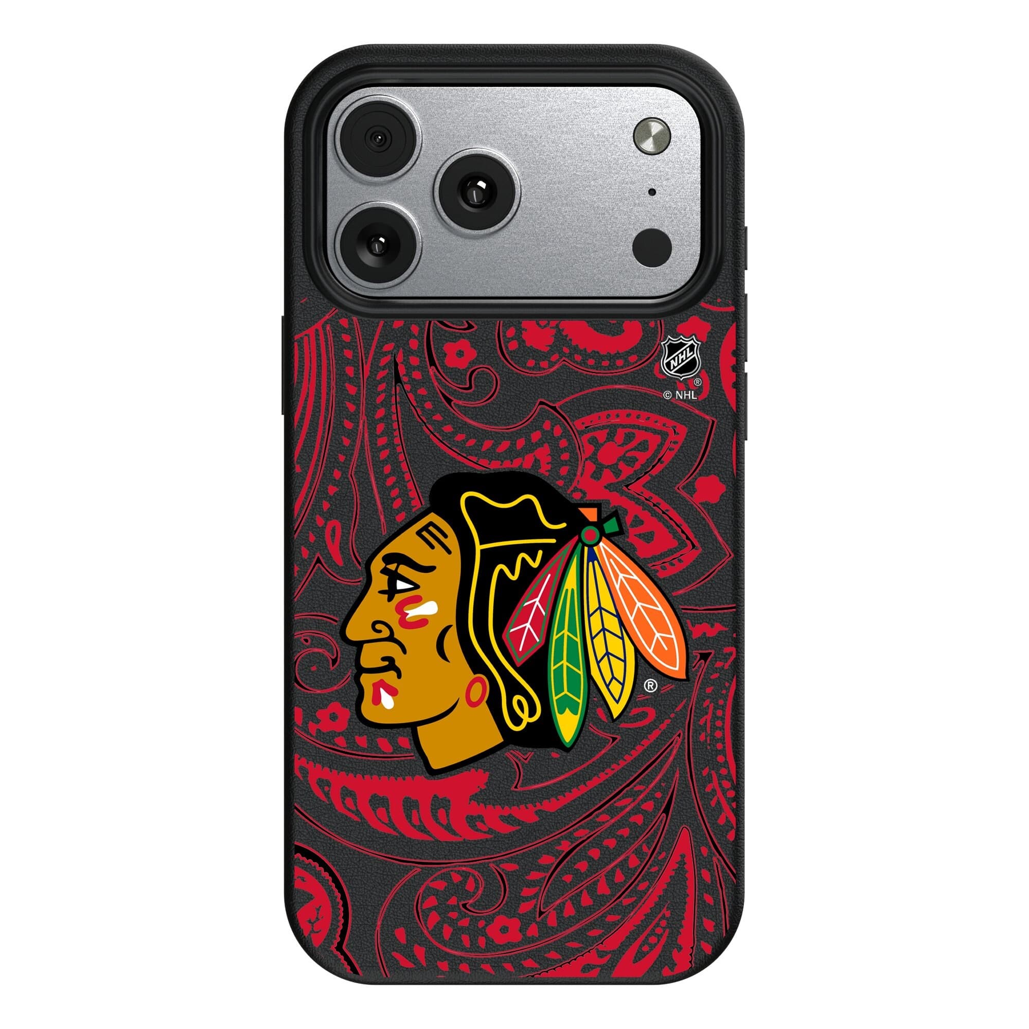 Keyscaper - NHL - Chicago Blackhawks Paisley iPhone Magnetic Bump Case - 17 Air - Black price history on PriceWatchPro