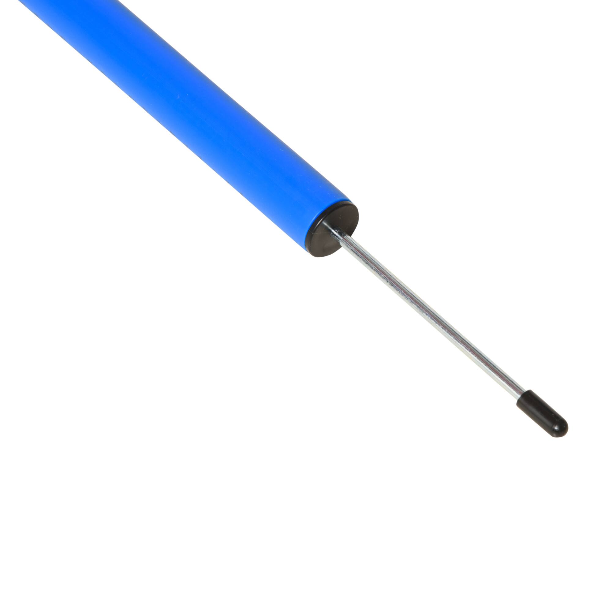 Alt View 4. Pawhut - 4PC Dog Agility Training Course, Jump Hurdle, Tunnel, Pause Box, Weave Poles, Carrying Bag, Backyard Equipment - Blue.