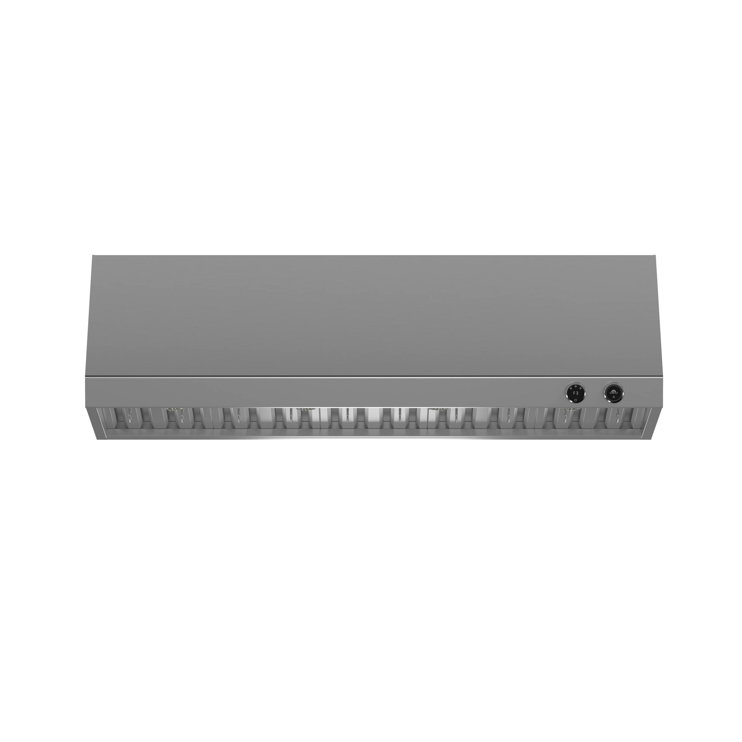 Alt View 1. Forno Appliances - Biagio 60" Wall Mounted Vented Range Hood - Silver.