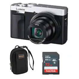 Bundle - Panasonic - LUMIX ZS99 Digital Camera