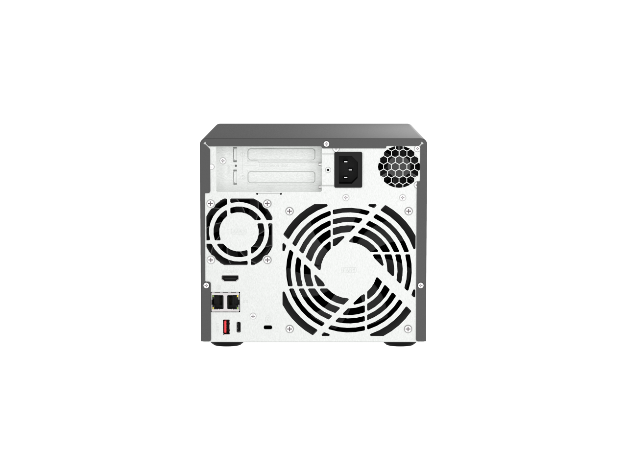 Alt View 7. QNAP - QNAP 6-Bay NAS, Intel i5-12400, 32GB RAM, 6x HDD/SSD, 2x M.2 Gen4, 2x 2.5GbE, HDMI, USB 3.2, 250W PSU.