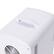Alt View 3. Uber Appliance - Uber Chill 2.0 Thermoelectric 4 Liter Mini Fridge - WHITE.