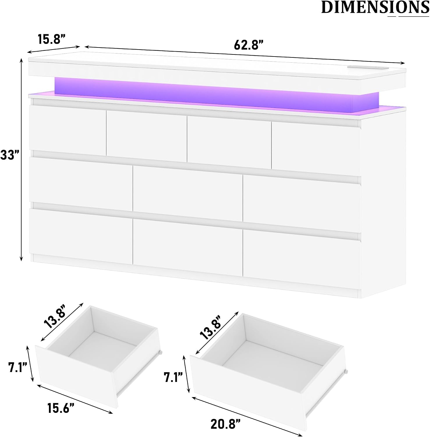 DIMENSIONS

- 62.8"
- 33"
- 15.8"
- 13.8"
- 7.1"
- 15.6"
- 20.8"