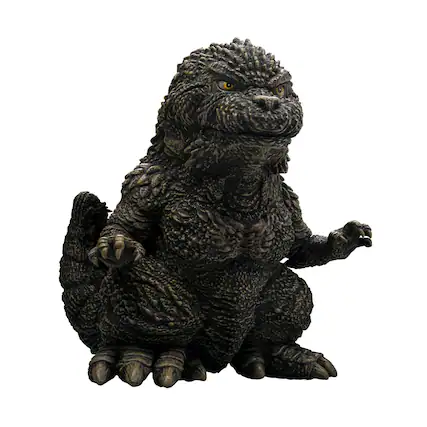 Front. Banpresto - Godzilla Minus One Enshrined Monsters Figure | Version B Brown - Brown.