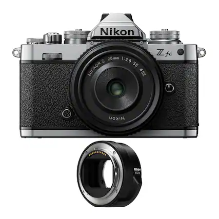 Nikon 28mm 1:2.8 Z NIKKOR Z SE 52 Z fc Nikon R 4 Nikon FTZI