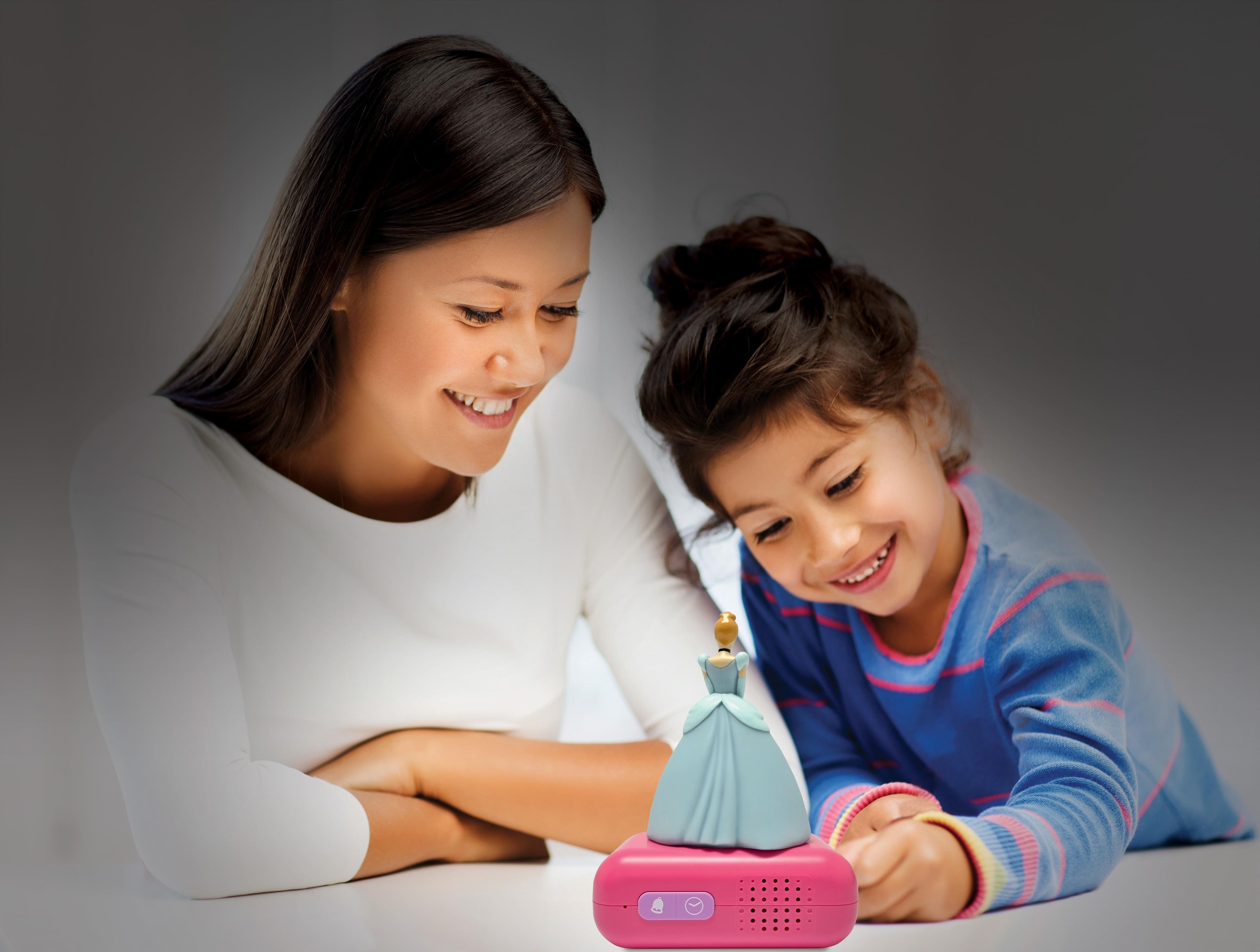 Lexibook Disney Princess Cinderella Night Light Alarm Clock with