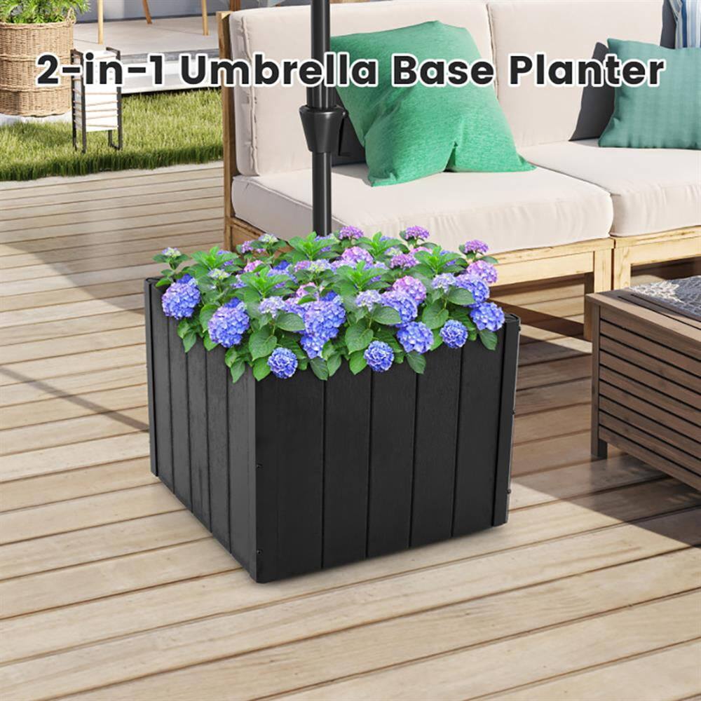 2-in-1 Umbrella Base Planter