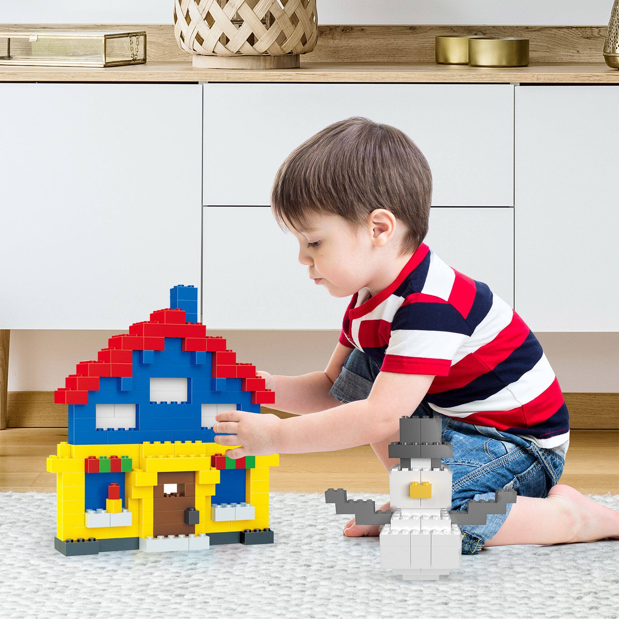 Alt View 2. PicassoTiles - PICASSO-TILES 2250 PC Construction Brick Building Blocks Set, STEM Toys for Kids 3+.