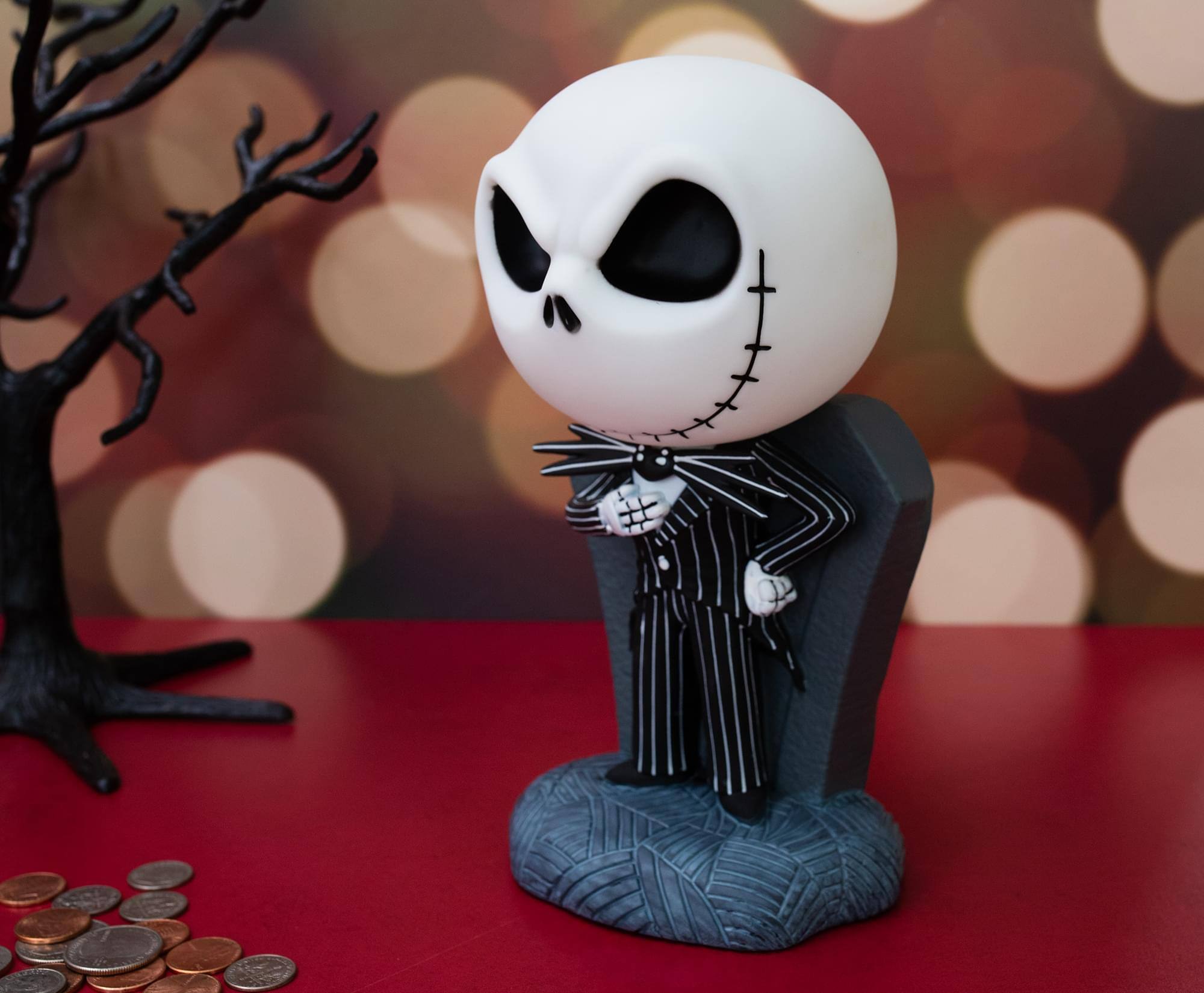 Alt View 5. Monogram - Monogram International - Cute Jack Skellington Bank   - Collectibles - Multicolor.