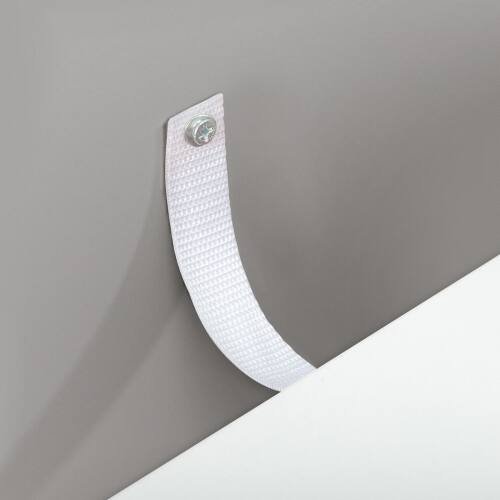 Alt View 5. Winado - Modern 6 Drawer Dresser Tall Dresser Chest of Drawers Anti-Tipping Device Metal Handle for Bedroom Living Room Hallway - White.