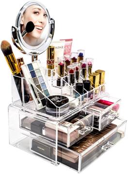 Sorbus - Cosmetic and Jewelry Organizer for Bath, Dresser, Etc