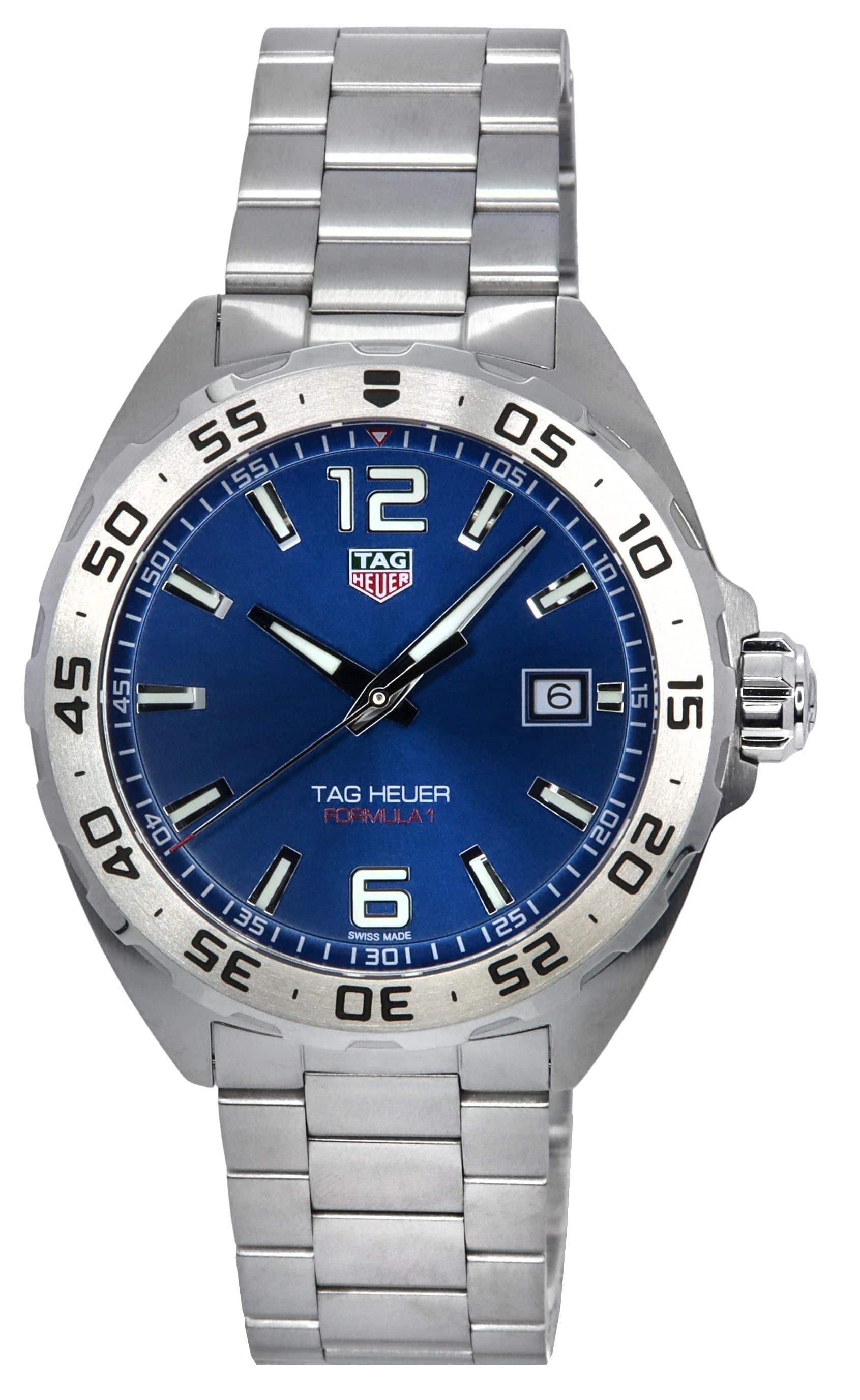 TAG Heuer - Heuer Formula 1 Stainless Steel Dial Quartz WAZ1118.BA0875 200M Men's Watch - Blue price history on PriceWatchPro