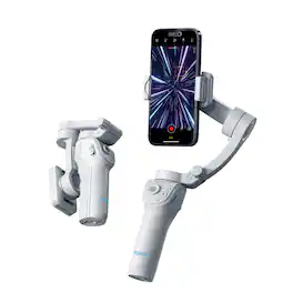 Cluzine - 3-Axis Handheld Gimbal Stabilizer for Phone, Anti-Shake Smart Face Tracking Shooting Live Streaming