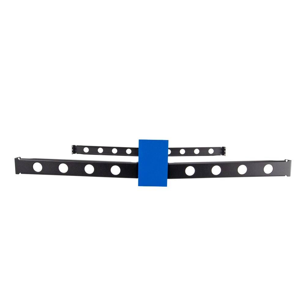 Alt View 2. RackSolutions - RackSolutions 1U Conversion Bracket 4-Pack (3in Uprights) - Black.