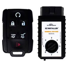 Car Keys Express - Replacement GM Remote - 6 Buttons (Lock, Unlock, Panic, Hatch, Hatch Glass, and Remote Start) - Black