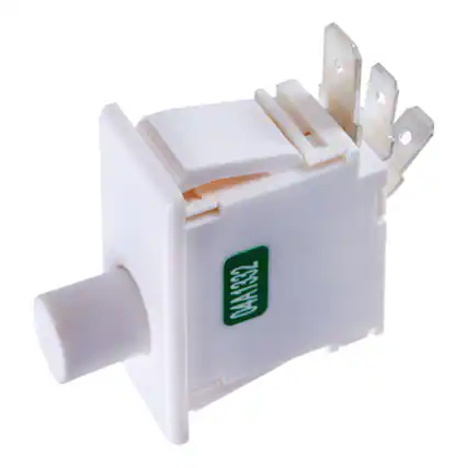 Front. Jandorf - Jandorf 16 amps Momentary Appliance Switch White 1 pk - White.