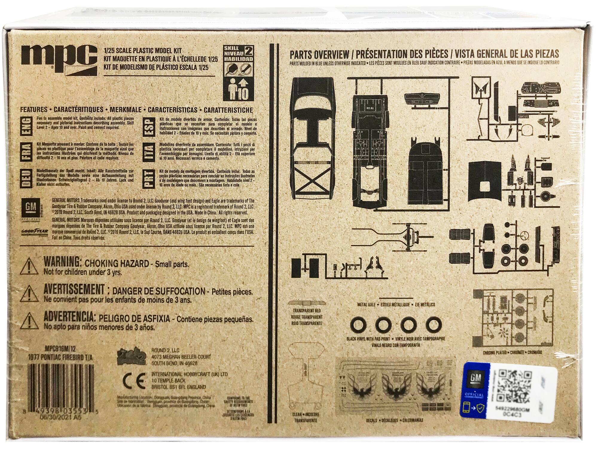 SKILL 1/25 SCALE PLASTIC MODEL NIVEAU mpc MAQUETTE PLASTIQUE L'CHELLEDE 1/25 HABILIDAD MODELISMO PLSTICO ESCALA 1/25 PARTS OVERVIEW PRSENTATION DES PICES / VISTA VISTA GENERAL DE LAS PIEZAS MOLDED OTHERWISE NDICATED MIOULIES INSICATION CONTRAIRE ITORLAGAS CONTRARIO FEATURES CARACTRITIQUES MERKMALE CARACTERSTICAS CARATTERISTICHE Centeata diverbdo Conttemale: ecestery nnstrucTions descriting asebly neceata ceppleter required. ESP habiidad instractines imigenas describen necesitan niptura corgents Mnsueite Cantees Madelins diverTeate nsembaE Gantenotr iqun Caetemblage mequelle cocestali completare ntrytian n entrim Morrest methode Tausemblaggla iho eeperiore difeas requlss. Suceari cameota Madellhausat Fertigntalung Euirtionen Ematatotalle c