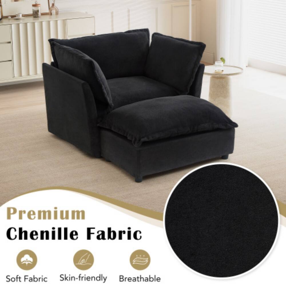 Premium Chenille Fabric  
Soft Fabric  
Skin-friendly  
Breathable