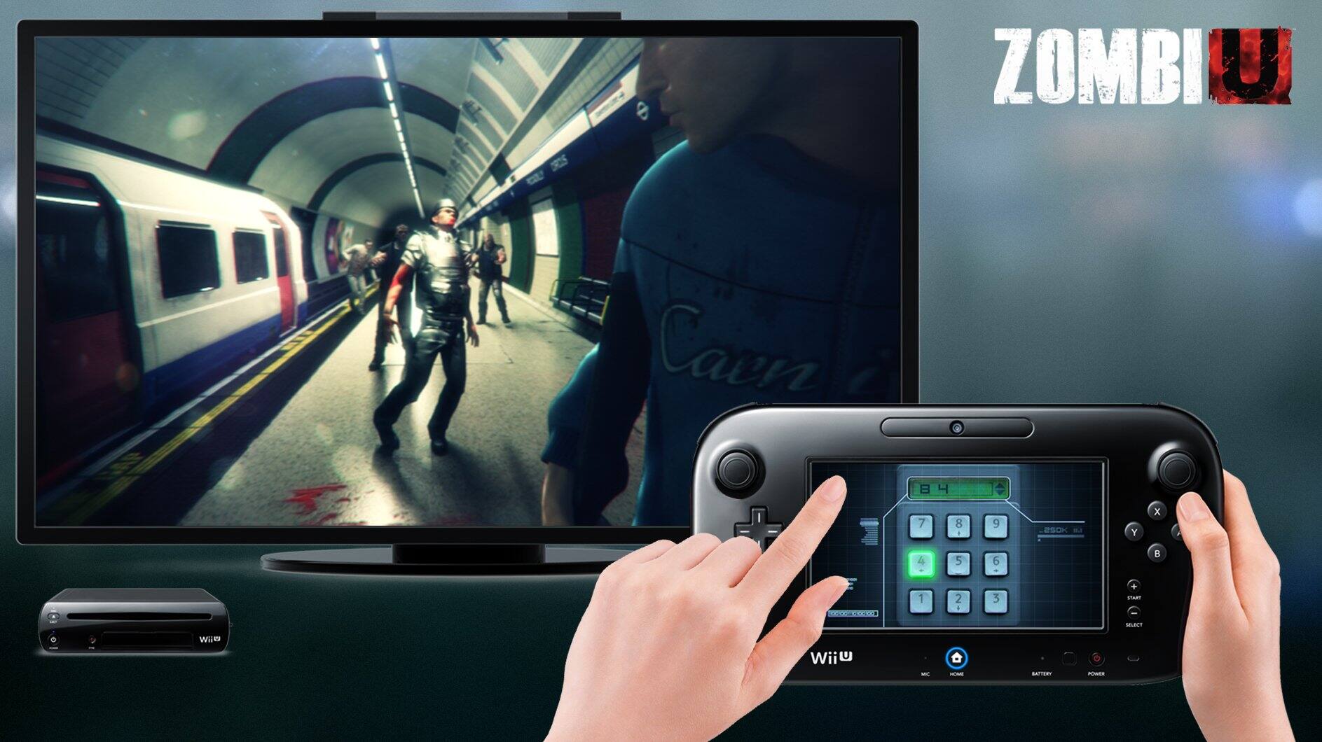 ZOMBI U

Carn

Wii U

BATTERY P

1 2 3

4 5 6

7 8 9

BSOK Y

SAT MLCT Wile WiiU u