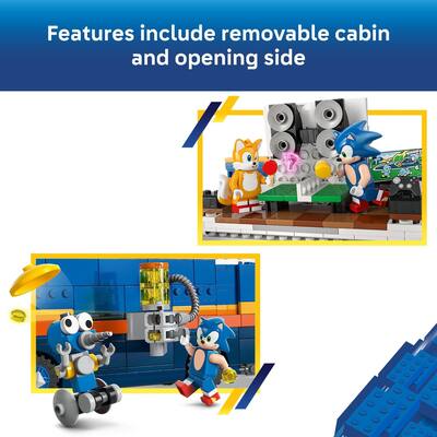 LEGO Sonic the Hedgehog Team Sonic Command Truck 77006 6526984 LEGO Sonic the Hedgehog Team Sonic Command Truck 77006 6526984