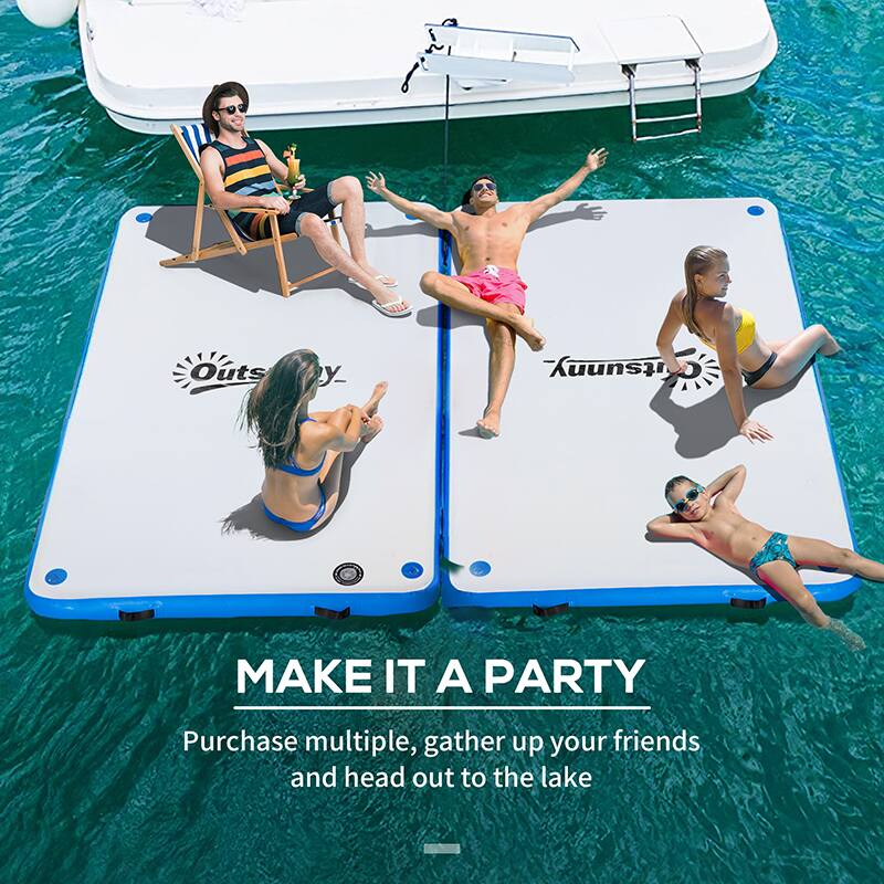 Outs y tsunny, MAKE IT A PARTY. Purchase multiple, gather up your friends and head out to the lake.