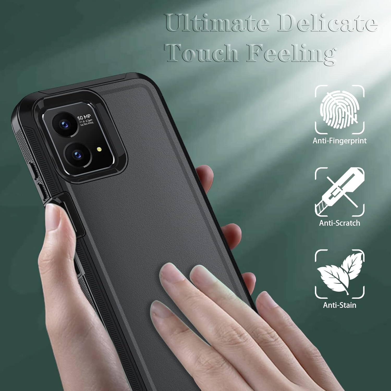 Ultimate Delicate Touch Feeling, 50 MP, Anti-Fingerprint, Anti-Scratch, Anti-Stain