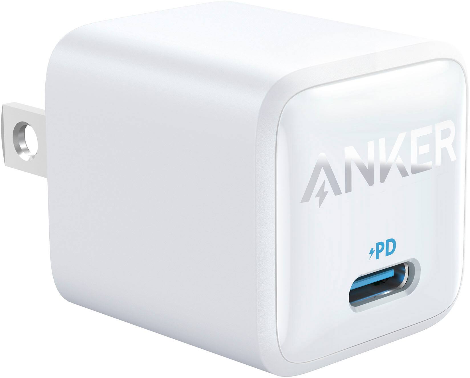 Zoom in on Front. Anker - 20W Wall Charger - White.