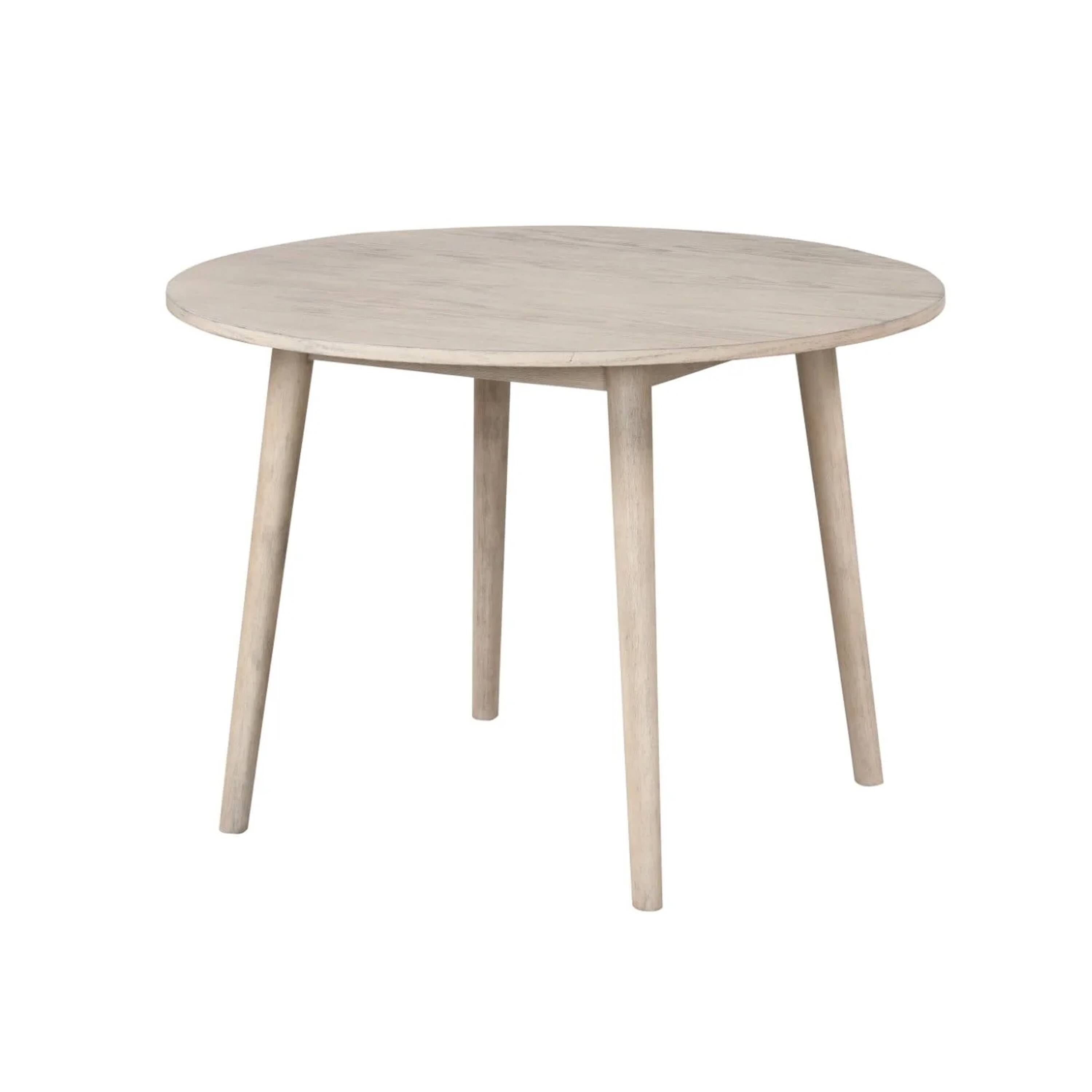 Alt View 1. Manhattan Lane - Yely 5pc Dining Table and 4 Windsor Chairs Set - Natural Oak Brown.