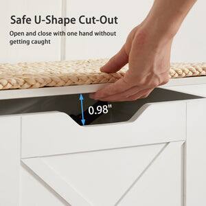 Safe U-Shape Cut-Out  
Open and close with one hand without getting caught  
0.98"