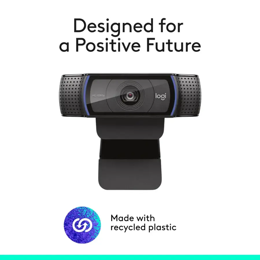 Amazon Logitech Webcam C920 Microphone Buy Cleyver USB HD CAM 90