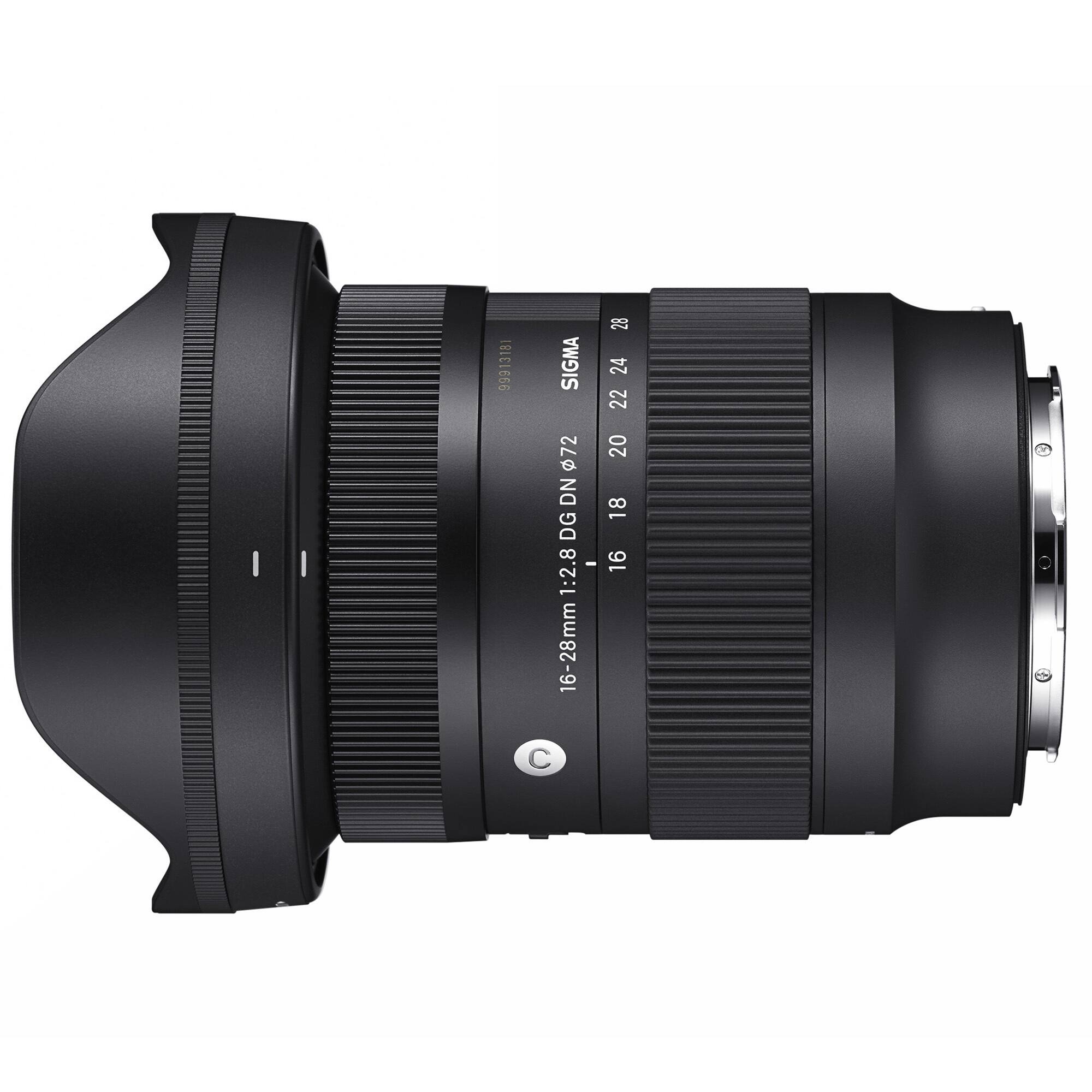 SIGMA  
16-28mm 1:2.8 DG DN | 72  
16 18 20 22 24 28