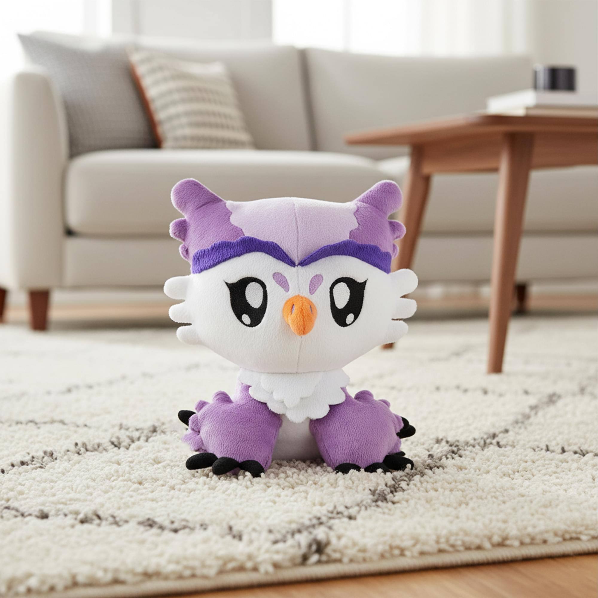 Alt View 2. Tentacle Kitty - Tentacle Kitty Campaign Critters Dusk Owlbear Plush - Multi-Colored.